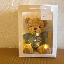 Gift boxed bear doll doll doll Plush toy Child girl send best friend creative birthday gift girl