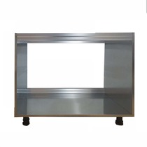 Order 020 double stainless steel cabinet custom cabinet 304 steel balcony cabinet Laundry cabinet