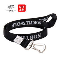 North Wolf reflective rope outdoor for the special neck rope metal hanging black blue and durable AM015