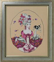 MD168 Duchess Cross Embroidery Redrawing Paper Source File XSD Fairy
