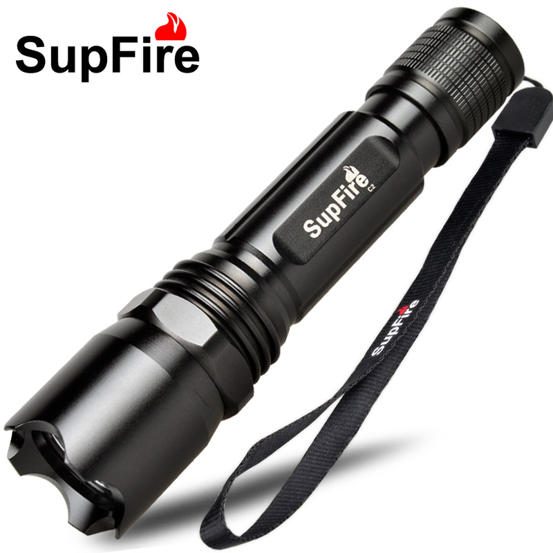 [$23.87] SupFire Shenhuo C2 flashlight, long-range King LED vehicle ...