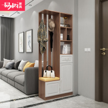  Entrance cabinet shoe cabinet integrated modern simple small apartment entrance screen partition cabinet Living room entrance door fantasy foyer cabinet