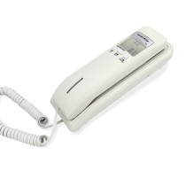 Meisqi hotel office home wall-mounted telephone landline battery-free dual screen to display fixed-line extension hang-up
