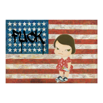(The treasure of the town store)This is the only 1 version of DEATH NYC trend print FxxK USA in the world