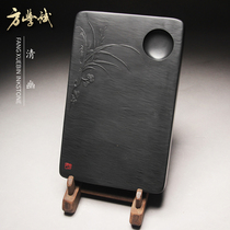  Quiet Fang Xuebin made inkstone Anhui Shexian inkstone Wenfang four treasures inkstone rough natural Ali auction