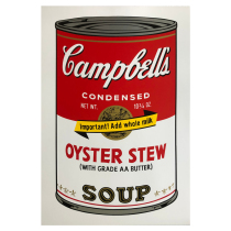 Poly recommends Andy Warhol Campbell Soup 11 60 screen printing trend art