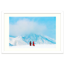(sent a framed) Photographers CCTV Director Photography (Snow in Tibet)