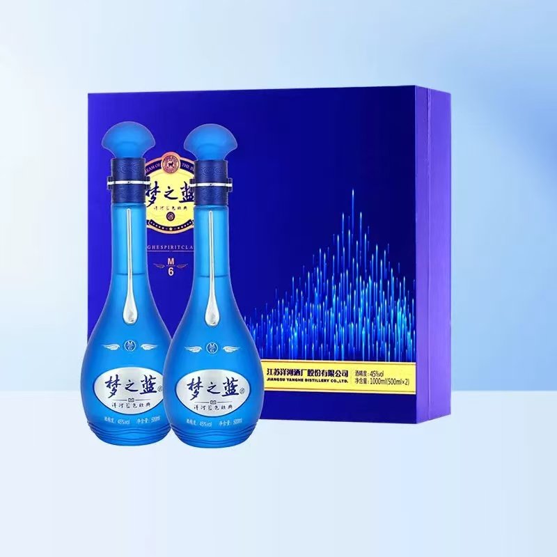 非売品】夢之藍(バイチュ) M6+ 52度 550ml洋河梦之蓝M6+ 52度550ml