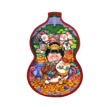 (Recommended by Art Museum) Tang Guifei Original (Niu Yun Hengtong) Limited Edition Painting Guochao Creative Antique