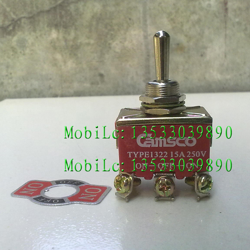 In-kind shooting of three CamSco button switch SW-1322 button switch TYPE 1322 in Taiwan