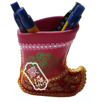 Inner Mongolia crafts Inner Mongolia specialties special gifts Boot pen holder Yurt national crafts