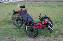 Three-wheel shock-absorbing recliner non-folding version 2011