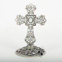 New product craft gift car decoration Cross decoration gift jewelry Ancient silver decoration Copper