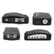 Super AV to VGA converter TV to Computer TV to PC set-top box to monitor cable