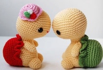 Miss DIY turtle Chinese graphic tutorial crochet illustration non-physical