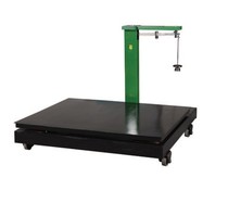 Shanghai Eagle brand mechanical scale overlord old-fashioned floor scale 2 tons of weight said 500kg machine to change the radio scale wheel scale