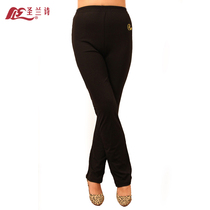 Saint Lan Shi dance pants Adult childrens pants Practice pants Female nylon dance pants Slim Latin pants Square dance clothing