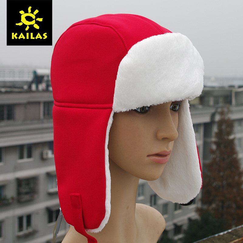 Kailas / Kaile stone hat outdoor water repellent windproof warm earmuffs Lei Feng hat winter mountaineering skiing