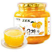 () ZEK Honey Grapefruit Tea 1kg Korea imported snack food drink drink drink Honey fruity tea