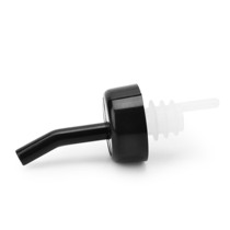 Creative black red wide lid whisky mouth plastic nozzle pourer bartend common tool cork cork cork