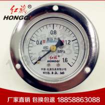Factory Direct Red Flag instrument oxygen pressure gauge YO-60ZT2 5 grade 0-1mpa various gas pressure gauge
