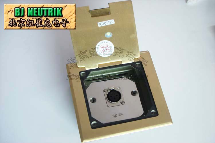 Hidden lift flip RDC-120 all-copper plate inserted stainless steel unit Cannon mother 86 panel