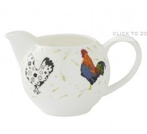 Bone China coffee British ULSTERWEAVERS British Rooster milk tank juice bucket