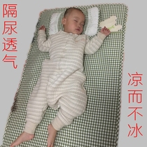 Crib 3D mat bamboo fiber baby mat increased summer baby pillow baby kindergarten mat