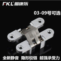 Folding door hinge cross hinged invisible door hinge concealed hinge stainless steel hinge security door hinge 08 Number