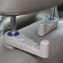Car-back concealed hook car shopping bag loving rubbing plate small hanger headrest hanger