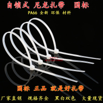 GB 3*120 white self-locking nylon with a bandwidth of 2 5mm strapping tape with 1000 roots