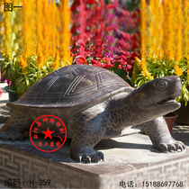 Stone carving turtle blue stone white marble evening red mother and child turtle animal sculpture garden square landscape ornaments can be customized