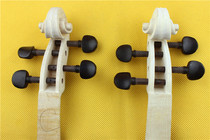 4 4 Violin head violin making materials. Install the piano shaft violin wood to popularize the head