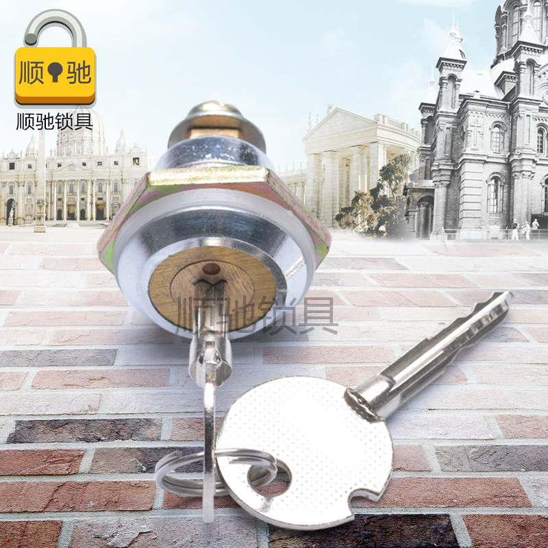 403 cylindrical lock distribution box mechanical lock instrument small cabinet lock open lock MS402 copper core