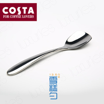 Coffee spoon stainless steel small xi can shao ice cream scoop xue gao shao flat spoon spoon exports of the United Kingdom