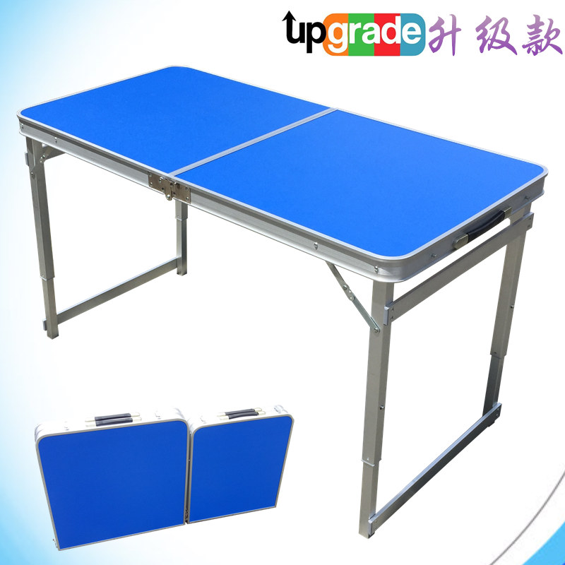 Reinforcement and Enhancement of Outdoor Folding Table, Placing Table, Ground Stand, Promotion of Exhibition Table, Portable Camping Table, Aluminum Alloy