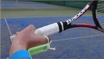 Tennis auxiliary equipment - - - Wrist vertical fixator