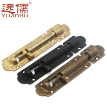 Ancient Bronze Sculpture Chinese Antique Brass Windows Door Inserted Vintage Doors And Windows Classical Bronze Live YRJ2009 Pure Copper Bolt