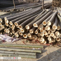 Coarse bamboo pole thick bamboo frame building bamboo pole fence decoration decoration bamboo anti-corrosion coloring processing