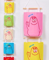 Kindergarten corner life decoration materials * medicine bag at the door of the classroom * doorman wall storage bag