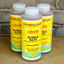 California Baby Calendula Bubble Bath Neonatal Body Wash Prickly Heat Child Care 384ml