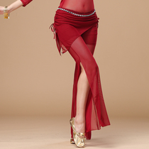  Dance dance clothing Jiayu belly dance clothing new belly dance pants mesh trouser skirt k72