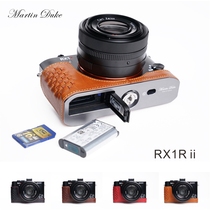 Martin Duke Genuine Leather SONY SONY RX1R II Leather Case RX1RM2 Camera Bag RX1R2 Protective Half Case