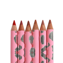 Lomeou Romeo charming Silky Lip Liner 6 colors for choice of soft easy to color long lasting waterproof metal cover
