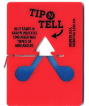 United States TIPNTELL anti-tilt sticker anti-Tilt label human word sticker anti-shock anti-collision anti-Tilt label