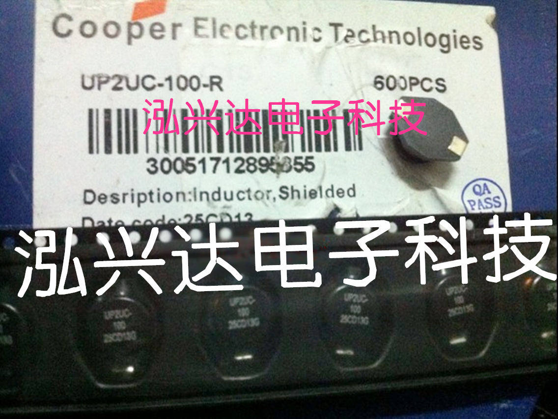 UP2UC-100-R 10UH 3.9A COOPER BUSSMANN patch core coil power inductance