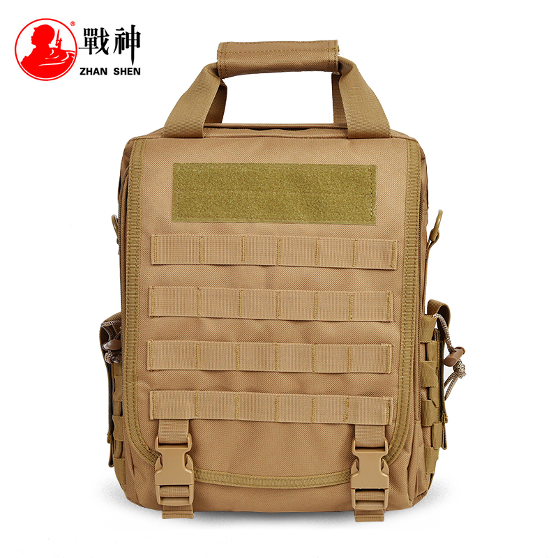 Zhanshen outdoor backpack leisure notebook double shoulder bag camouflage three-purpose computer bag lady one shoulder inclined bag