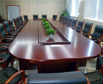 Conference table solid wood veneer training table negotiation table oval office furniture conference table long strip desk paint
