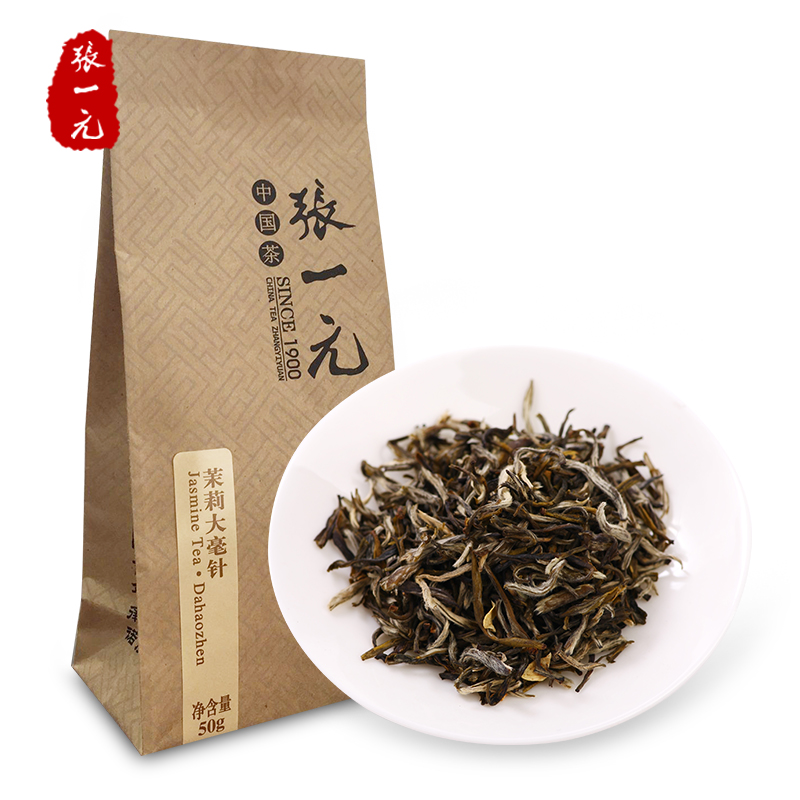Zhang Yiyuan Tea Jasmine Flower Tea Jasmine Big Nail 80 yuan/50g