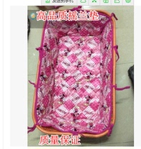 Chaoshan thick large upper and lower cradle bed set rattan-like crib newborn baby handmade rattan-like cradle